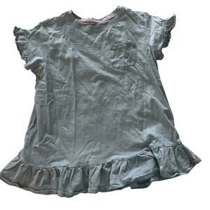 Primark Green Peplum Top - Girls Size 11-12 Years